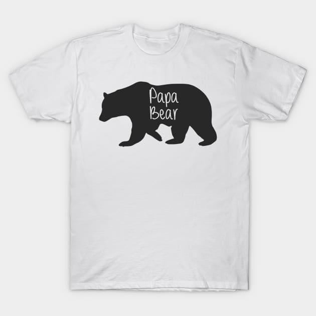 Papa Bear T-Shirt by maddubbard